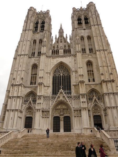 The Cathedral In Brussels