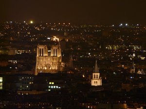 Notre Dame, Night, 18x Zoom