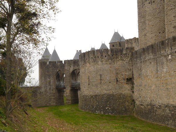 The Walled City Of Carcassonne