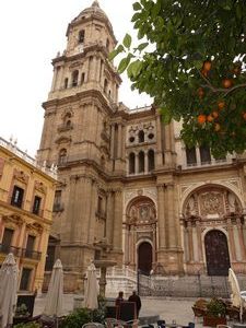Malaga Cathedral Exterior