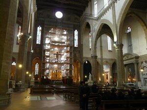 Interior Of Basilica de Santa Croce