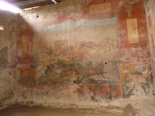 The Interior Paintings On The Walls