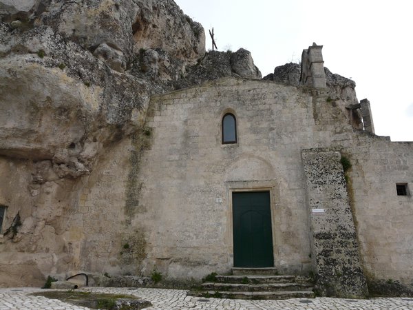 Church Carved Into The Limestone