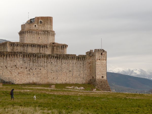 The Fortress Overlooking Assisi