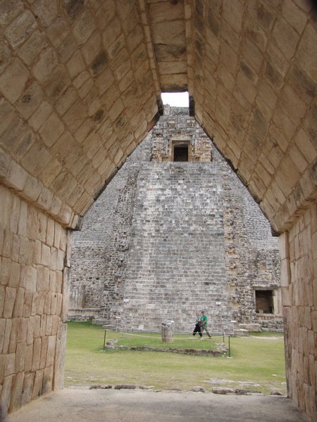 A Mayan arch