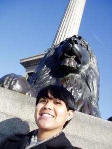 Me in Trafalgar Square