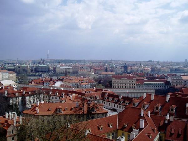 View from the  castle