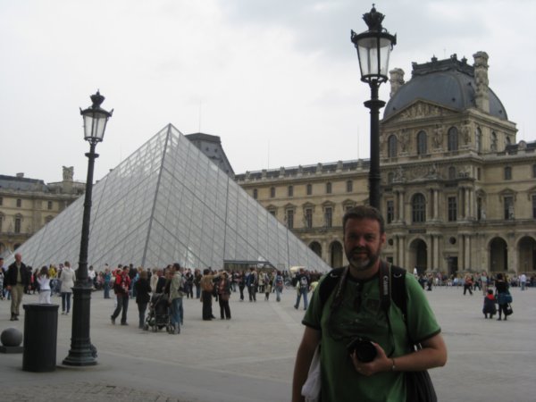 Louvre forecourt