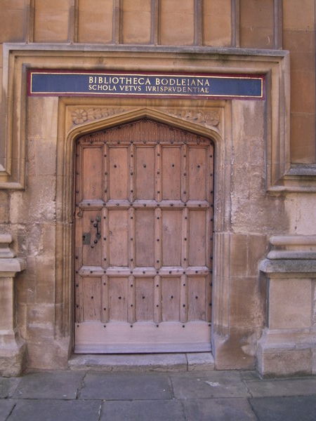 Bodleian Library Door