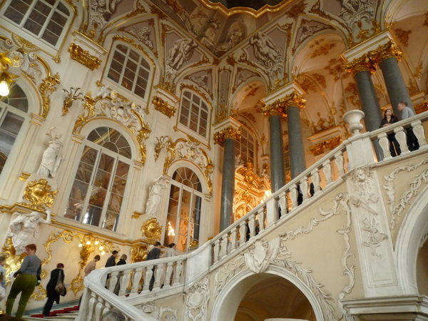 Entry Hall of The Hermitage