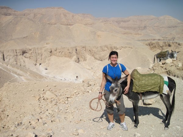 View looking over the Valley of the Kings