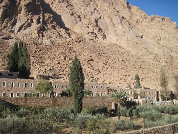 Monastery where the burning bush is