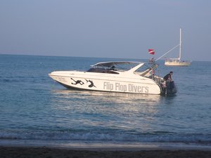 The dive boat we used on Koh Lanta