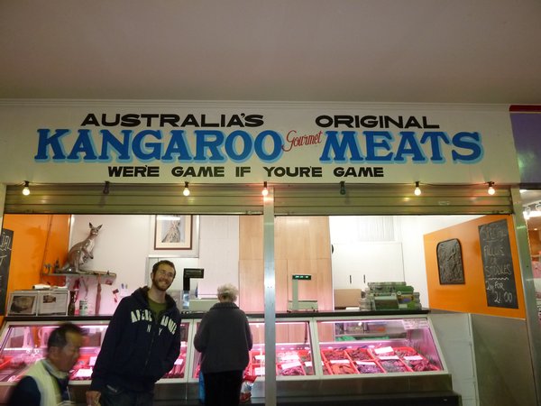 Kangaroo meat tastes really good.