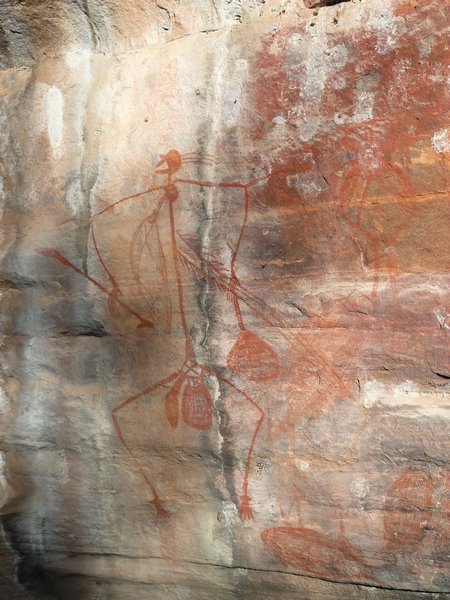 Kakadu - Ubirr - There is a lot of really beautiful aboriginal paintings all through this walk.