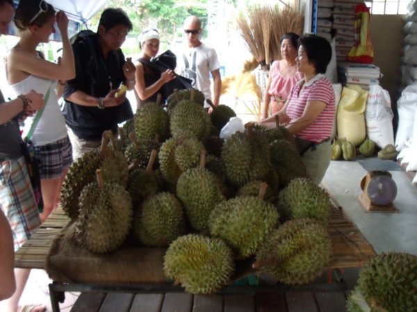 Local fruit Durian