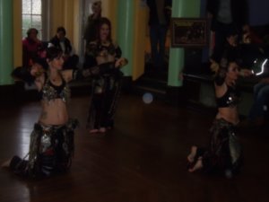 Tribal belly dancers
