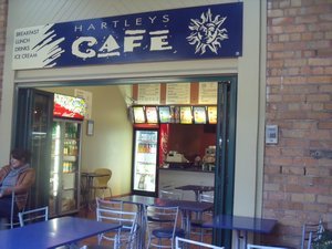 Hartley's Cafe, Victoria Park Market, Auckland