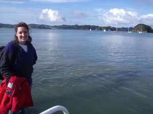 View from Pier at Paihia after getting ferry from Russell