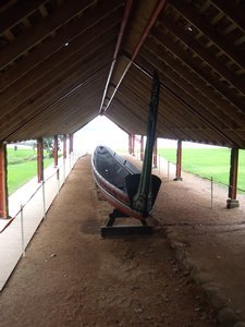The world's largest war canoe