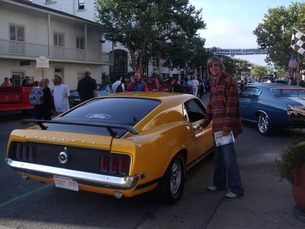 Classic car show, Monterey