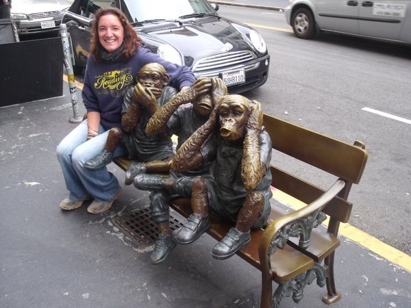 Monkey bench, San Francisco