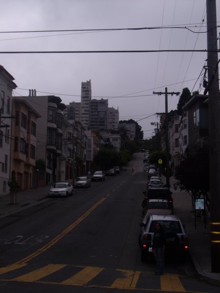 Typical streets used in Bullitt, San Francisco