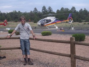 Helicopter ride, Grand Canyon