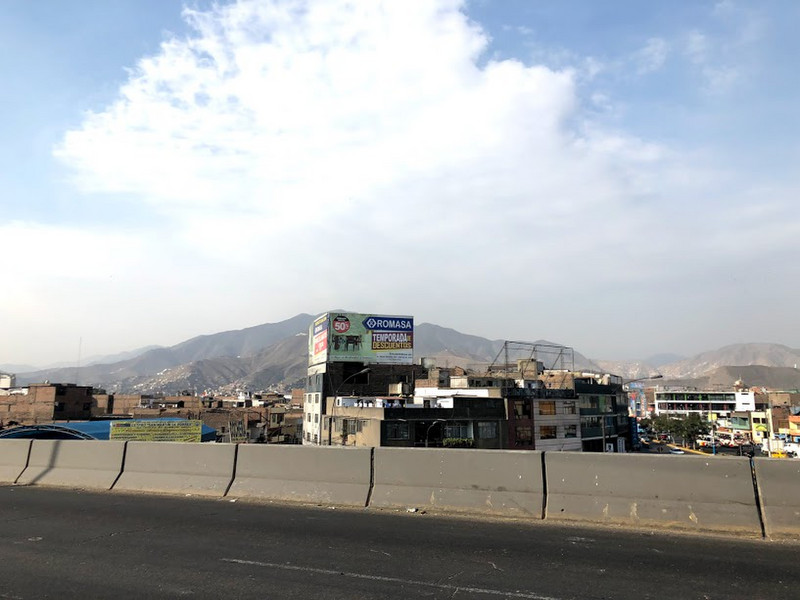 drive through the city, Lima Peru