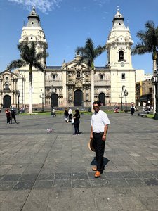 the ambassador @ Plaza De Armas Lima Peru!