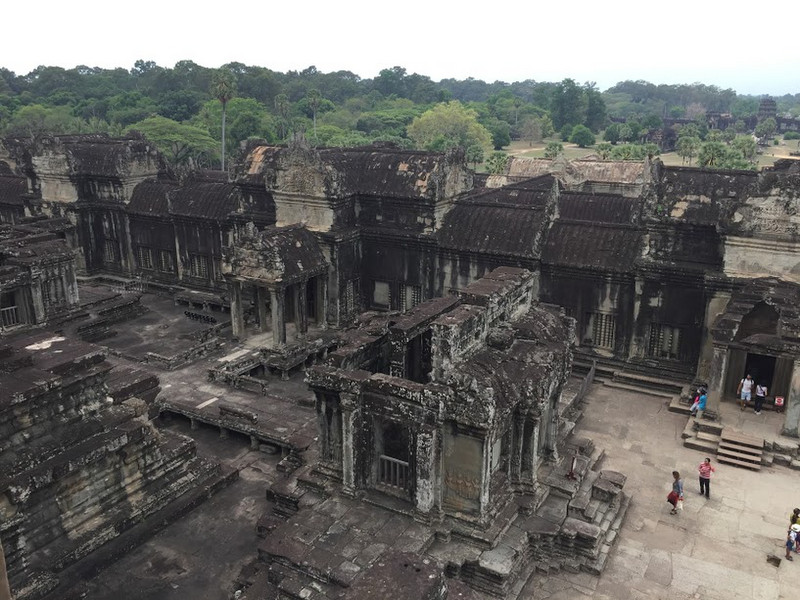 Bayon temple at the heart of Angkor Thom