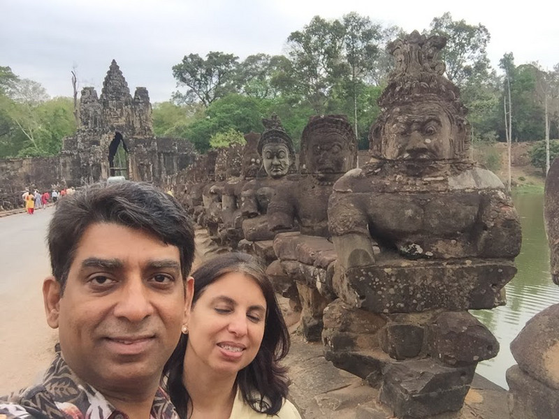 asra with the asUra's - Angkor Thom