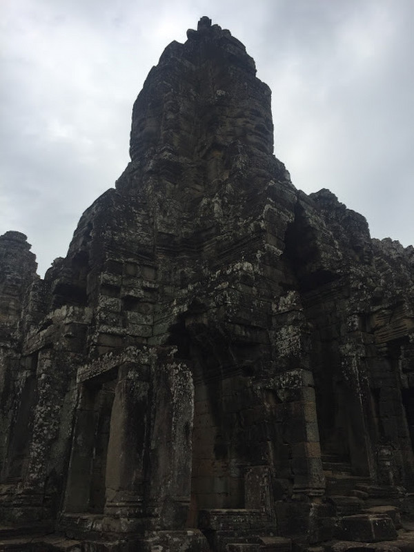 face carvings on towers - Bayon temple