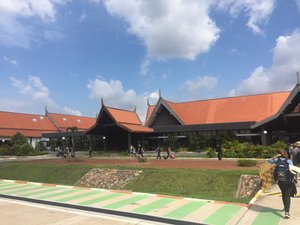 Siem Reap airport's old world charm!