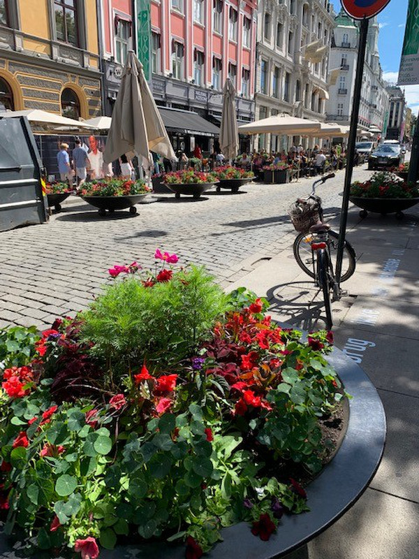 Oslo streets - bedecked and beautiful