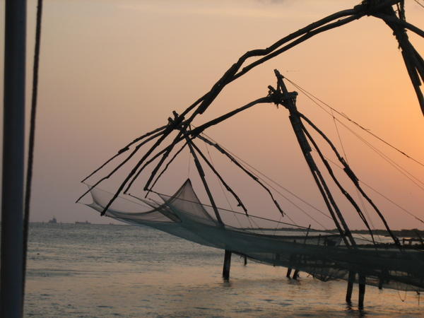 chinese fishing nets- Fort Kochi
