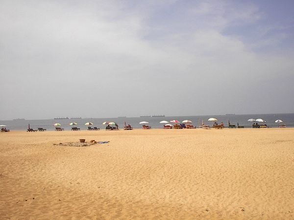 sunny days and colorful umbrellas, Goa