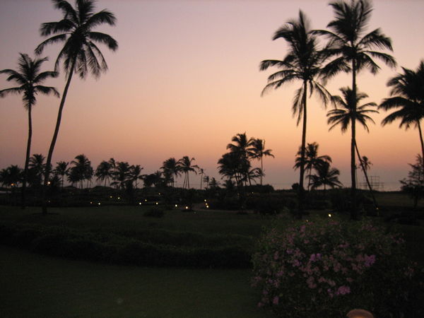 dusk,  Goa