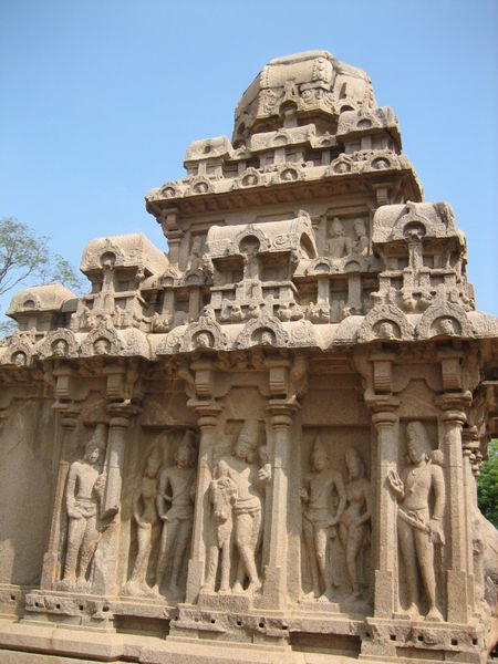 The ratha's of Mahabalipuram