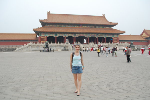 Tracy in the forbidden city