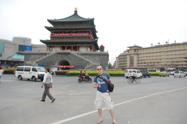 The Bell tower in central Xi'an