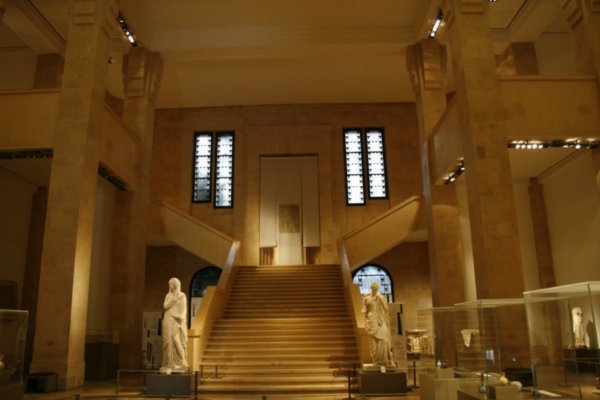 interior of national museum in beirut