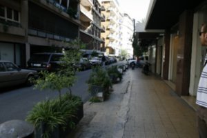 street in hamra near our hotel