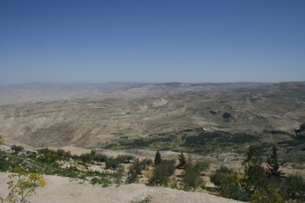 the view from mount nebo