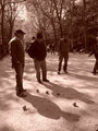 Boules in the Jardin du Luxembourg
