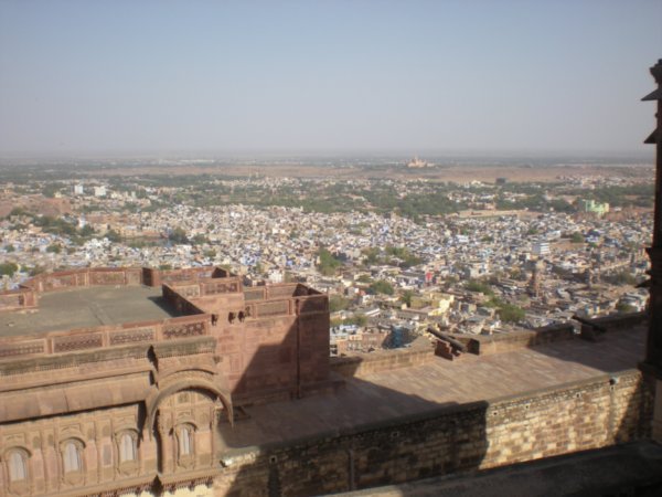View from the fort