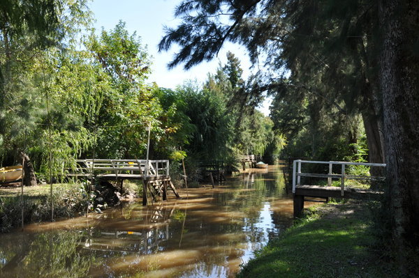 Waterway in Parana Delta