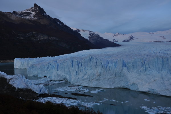 south face of glacier Perito Moreno