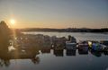 Coucher de soleil sur Fisherman's Wharf