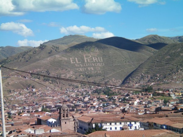 Cusco vue des hauteurs